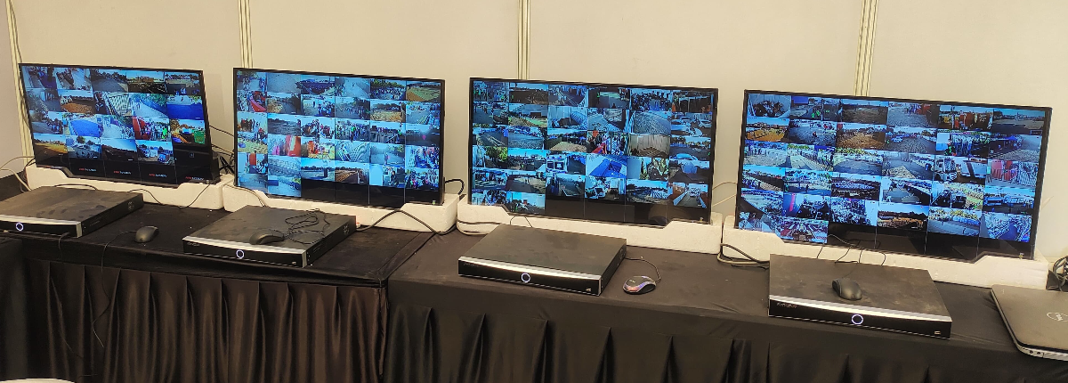 IP CCTV Camera on Rent for Events and Exhibition in India